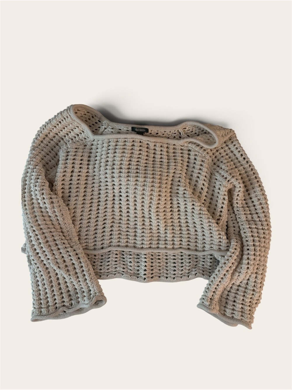 Wild fable cropped knit sweater